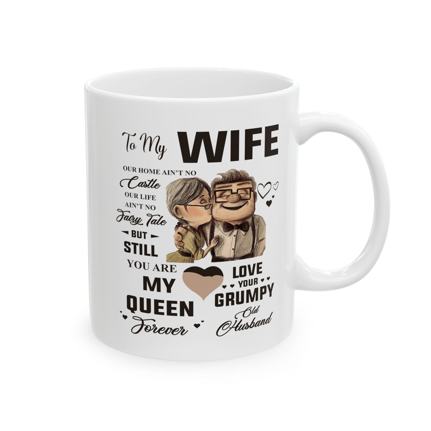 To My Wife | Ceramic Mug, (11oz, 15oz)