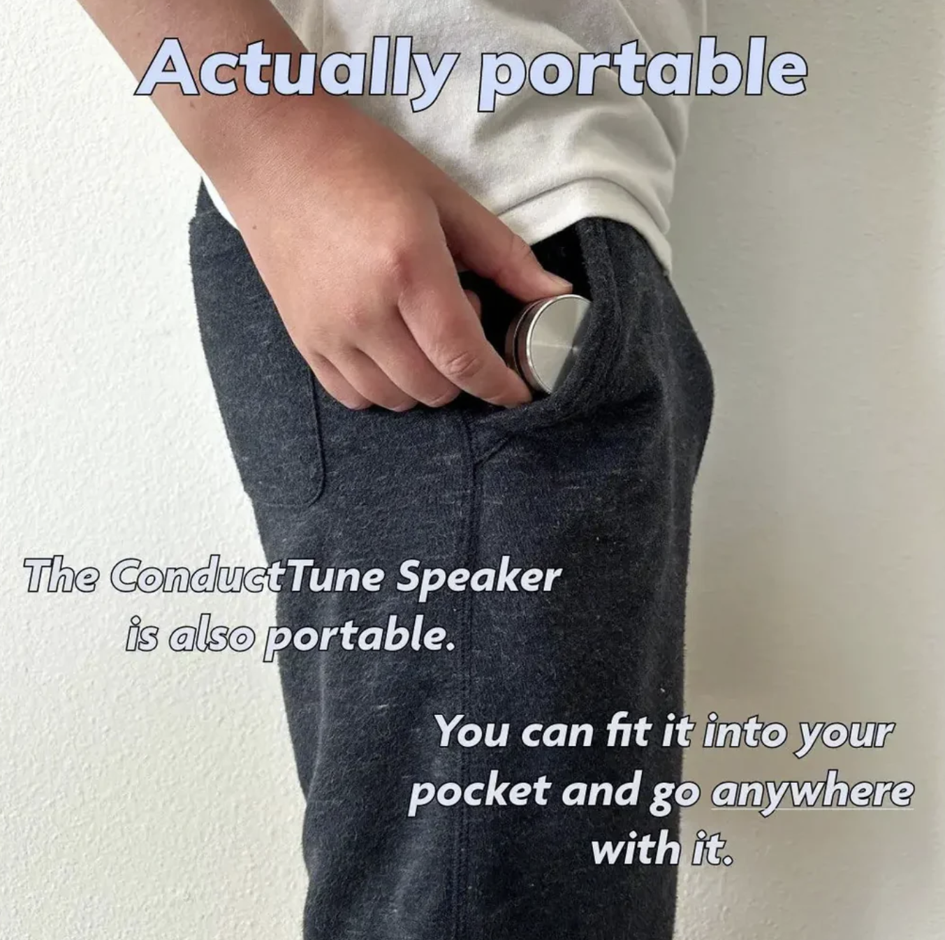 Portable Bone Conduction Speaker