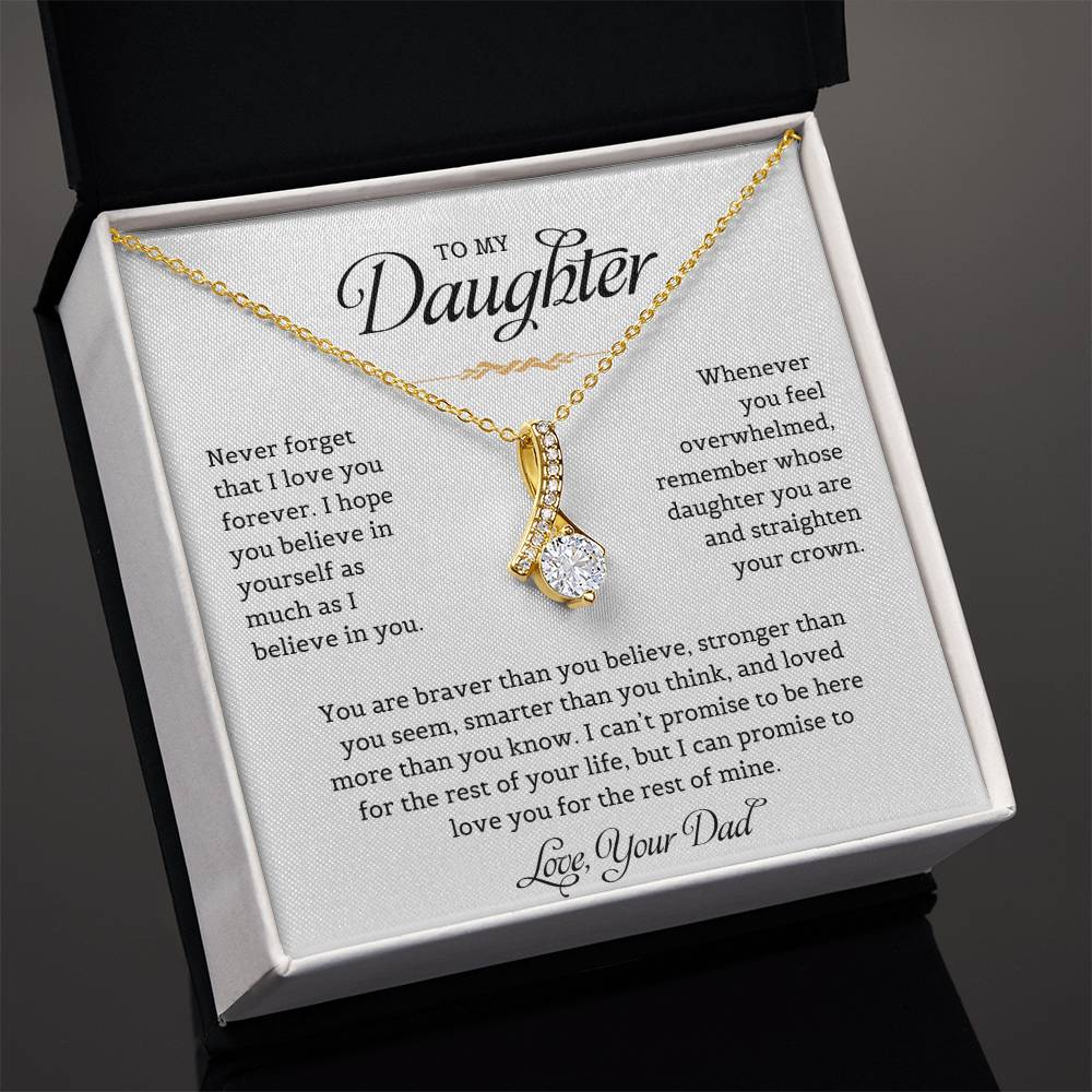 To My Daughter | Alluring Beauty necklace